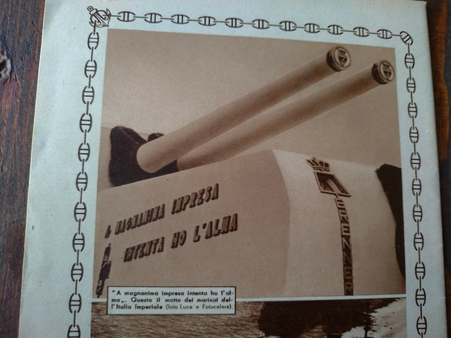 Quaderno Duce Flotta Regia Marina Giacomelli