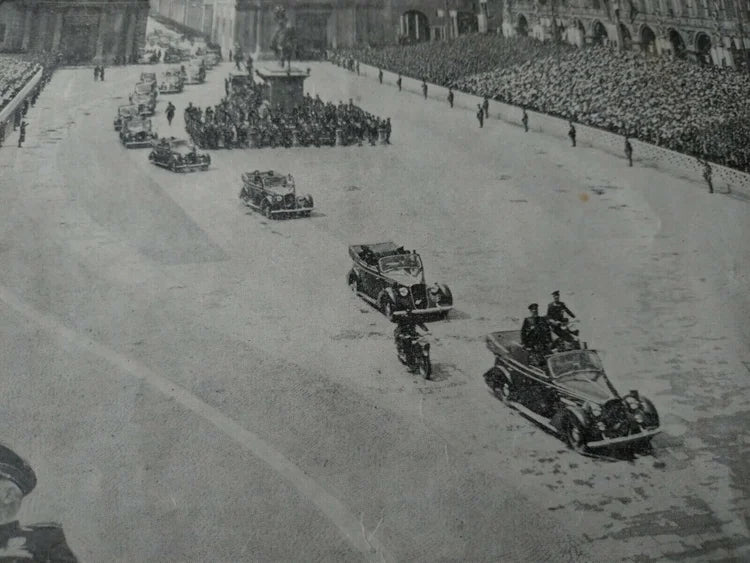 TORINO MUSSOLINI Piazza San Carlo 14 Maggio 1939 DUCE