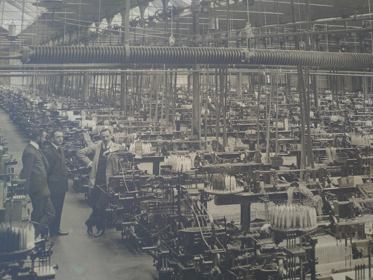 Monza Fabbrica Tessile 70x50 Gigantografia 1890s 1900s