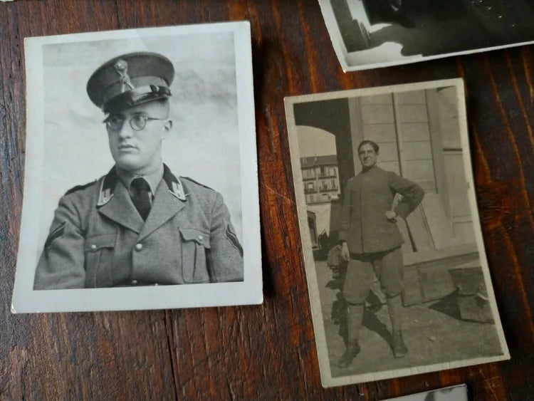 Lotto REGIO ESERCITO ITALIA WW1 BARI 1933 Divisa Fanteria Cappello Fregi REI WW2
