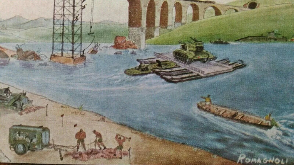 Cartolina Reggimento Genio Ferrovieri