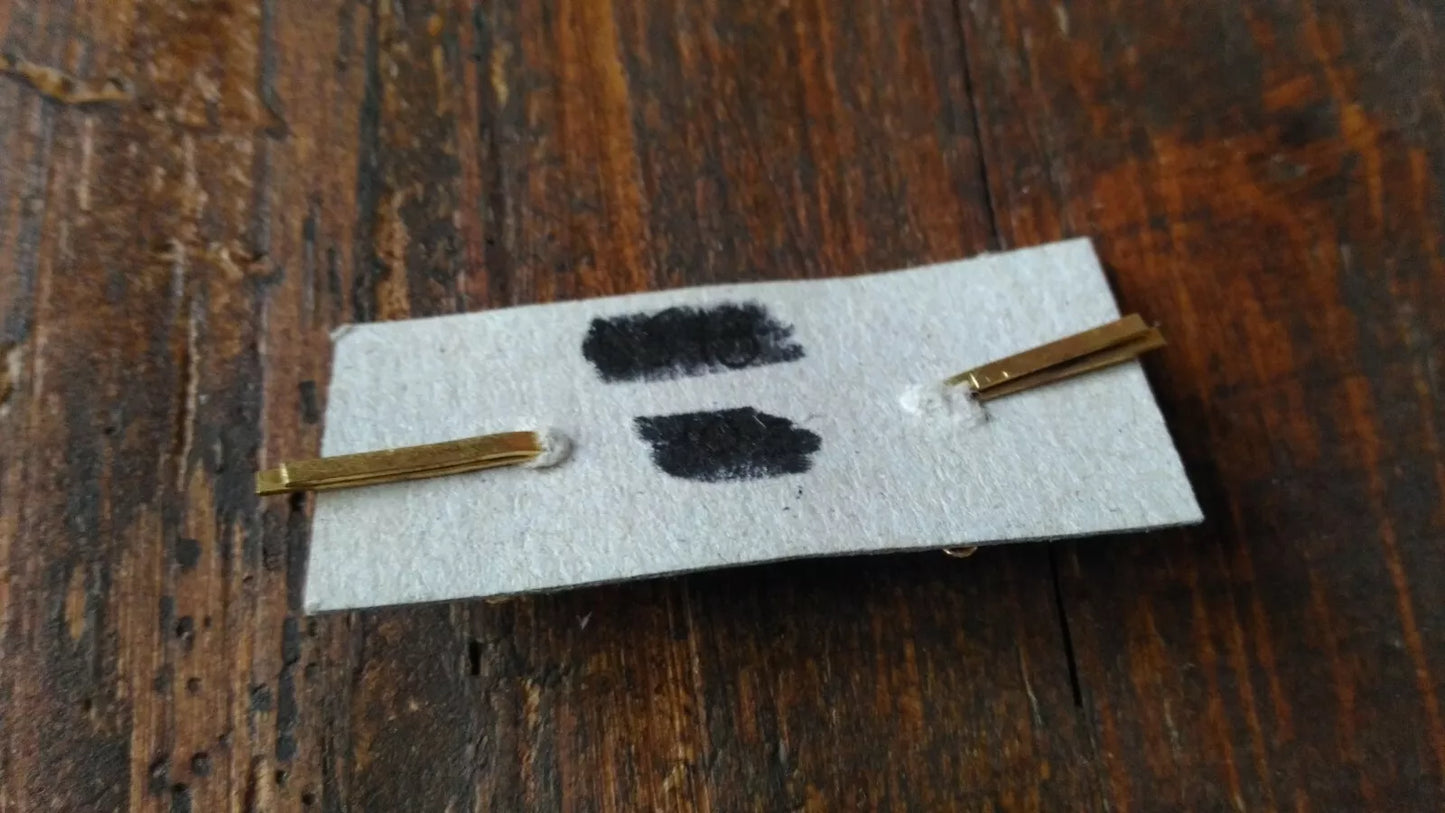 Coppia Stellette Oro Regio Esercito Italia WWII