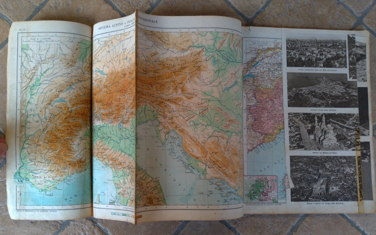 Nuovo Atlante Geografico Moderno - Istituto De Agostini Novara