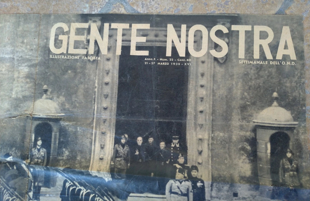 GENTE NOSTRA 1938 Marzo Era Fascista