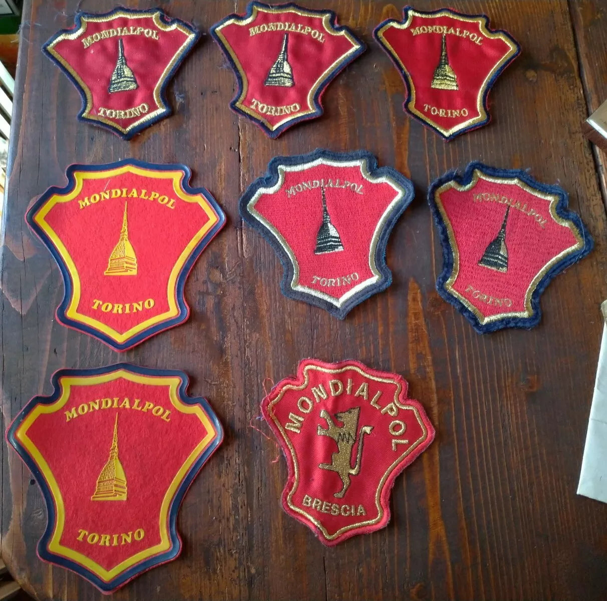 Mondialpol Torino Vigilanza Distintivo Mole Antonelliana GPG Guardia Giurata