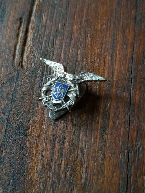 Spilla SPM Società Pietro Micca Sezione Alpina Biella 1930