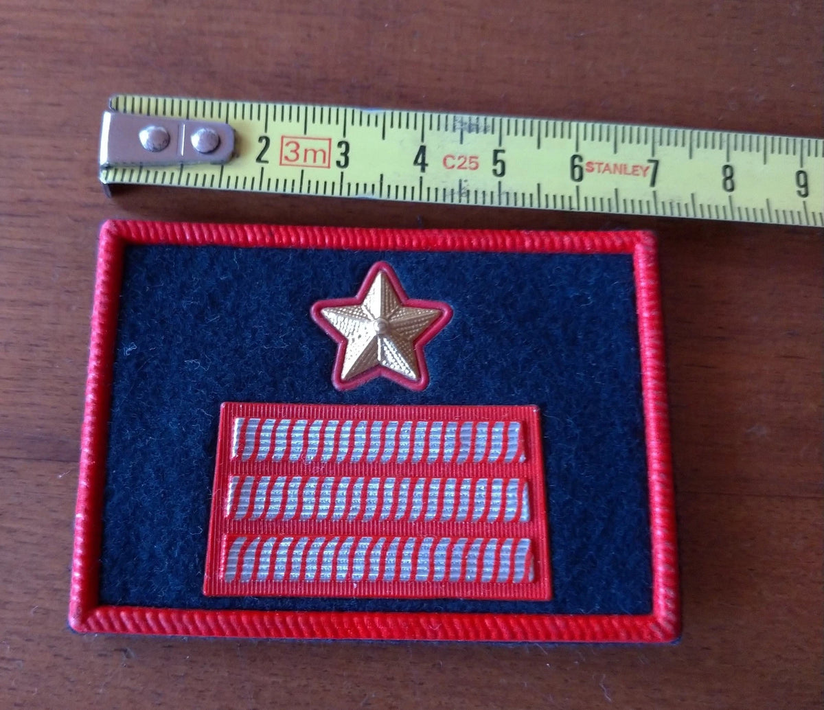 Patch Toppa Velcro Distintivo Maresciallo Maggiore Militare