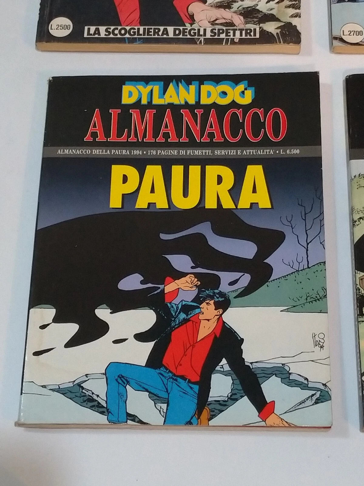 DYLAN DOG Lotto ALMANACCO DELLA PAURA 1994 1995 2004 35 + 53 + 64 Alice Cooper