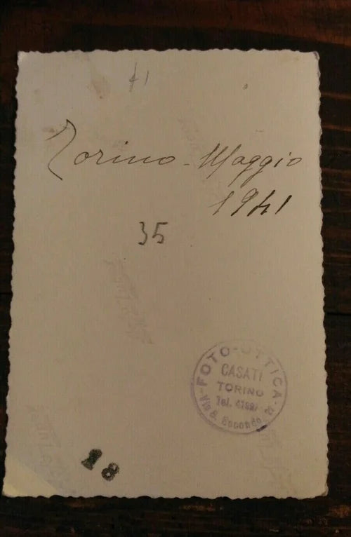 Torino Maggio 1941 Ufficiale Fanteria REI