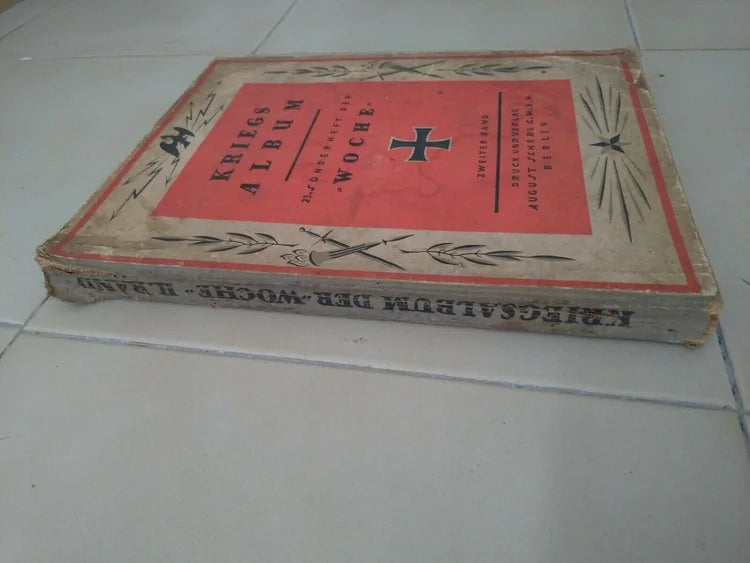 1915 WW1 Kriegs Album Esercito Tedesco Sonderheft der Woche