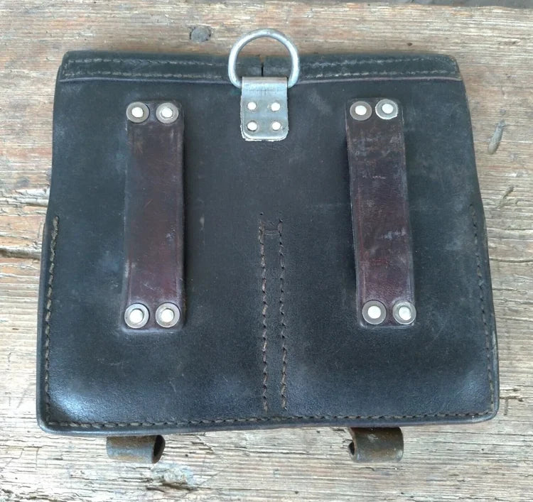 Austria Stolla Wien Ges Gesch Magazine Pouch STG Steyr Fucile Giberna Cuoio