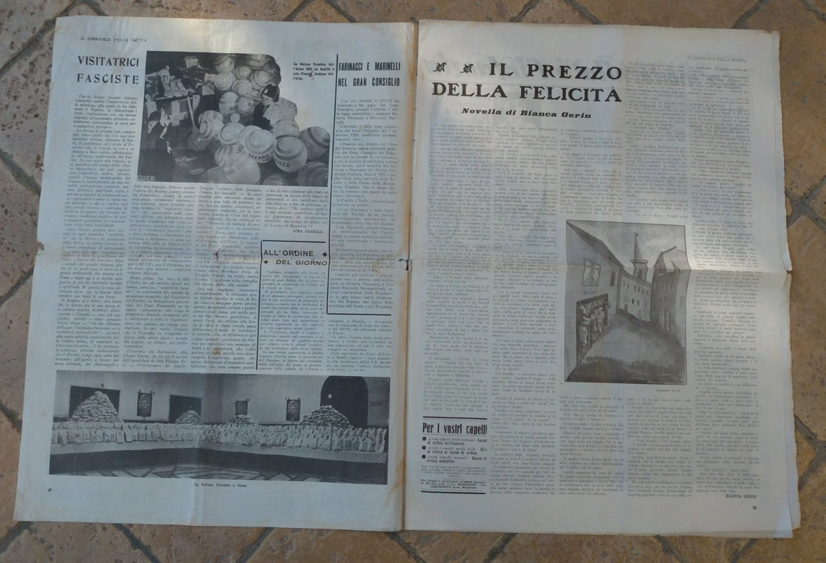 IL GIORNALE DELLA DONNA Gennaio 1935