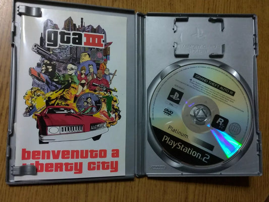 Grand Theft Auto III Liberty City Stories GTA PS2 Playstation 2 Rockstar Games