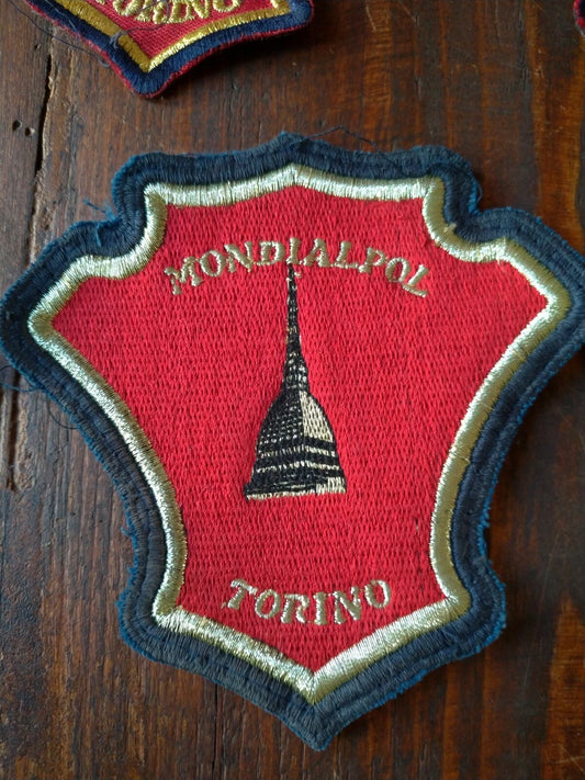 Mondialpol Torino Vigilanza Mole Antonelliana Distintivo GPG Guardia Giurata