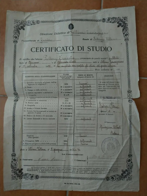 TAVAGNASCO SETTIMO VITTONE 1936 BALILLA TORINO PIEMONTE ONB