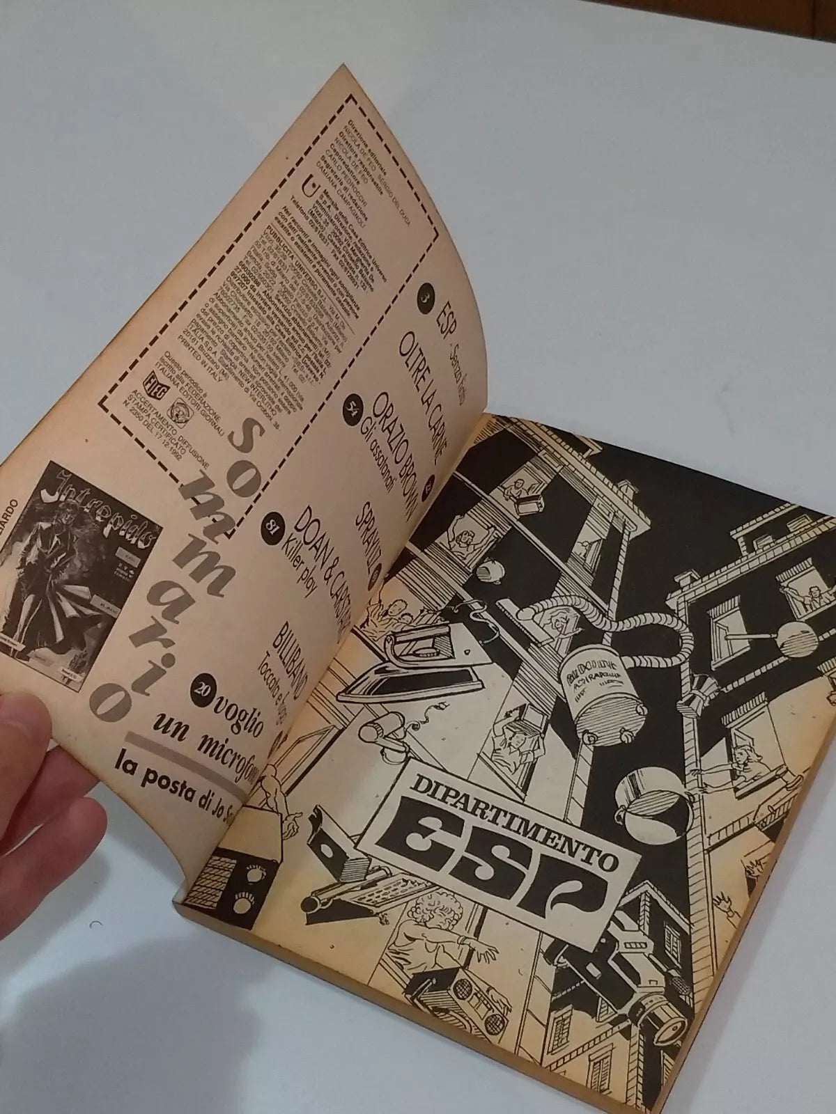 INTREPIDO 4 Anno LX Aprile 1994 UNIVERSO BILLIBAND ESP Brown Sprayliz Doan