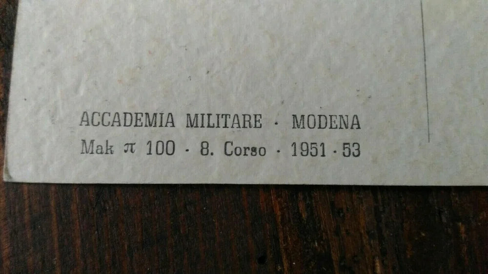 Mak π 100 8° Corso accademia militare Modena 1951 53