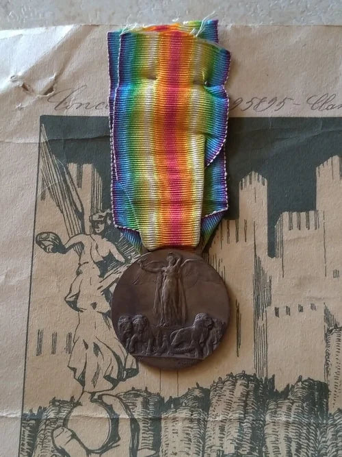 WWI Medaglia Interalleata 1888 FERRANTE FROSINONE Orsolini Lorioli & Castelli GAZZERA REI
