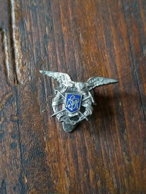 Spilla SPM Società Pietro Micca Sezione Alpina Biella 1930