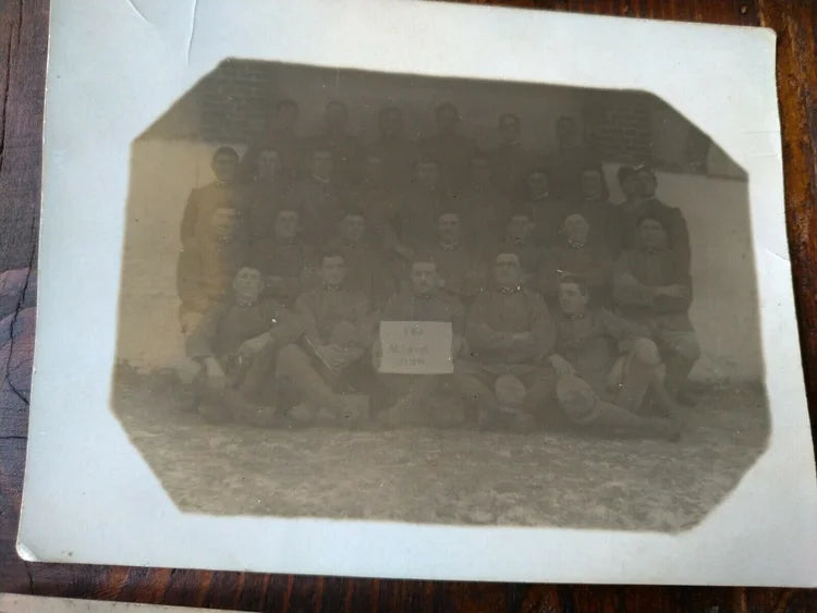 Lotto Foto REGIO ESERCITO ITALIA WW1 1894 WW2 Divisa 34 REI Soldati Truppa 909