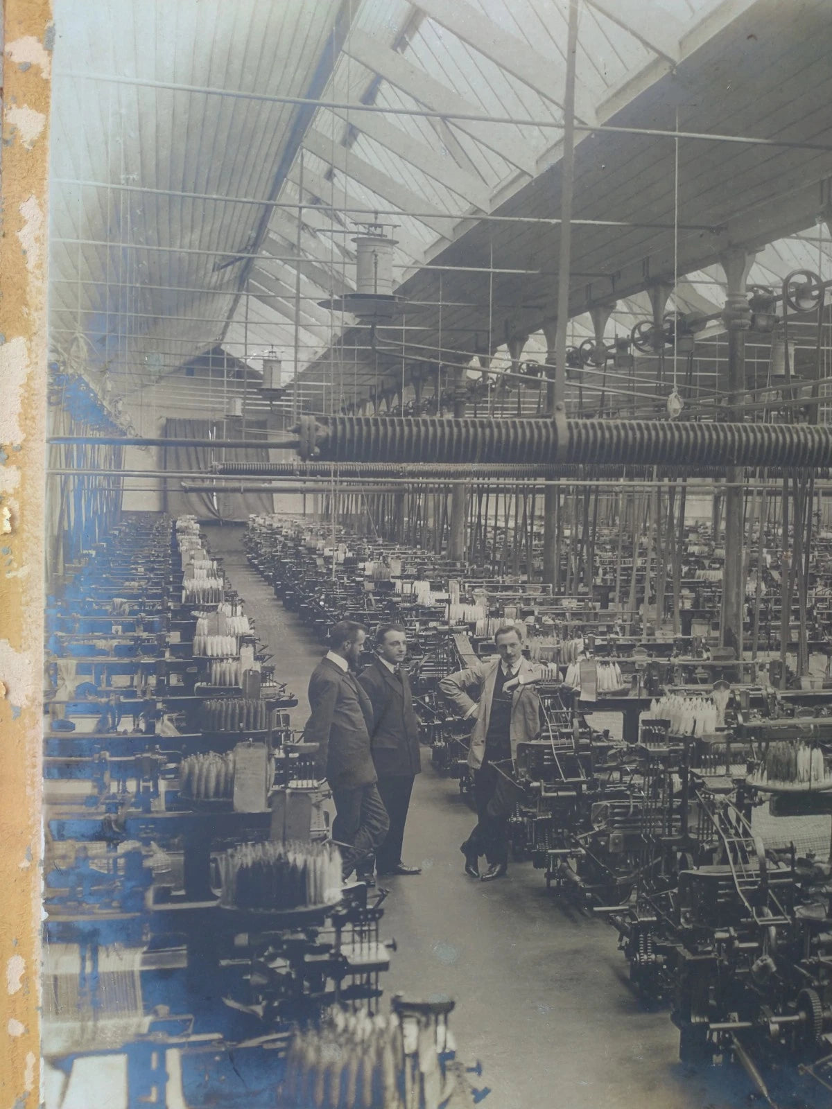 Monza Fabbrica Tessile 70x50 Gigantografia 1890s 1900s