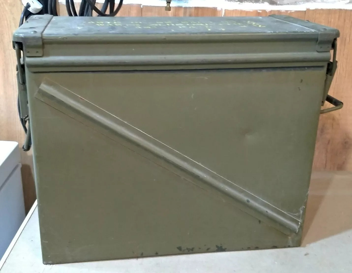 Cassa Cal 50 Munizioni Stagna Esercito US Army Italia Industriale Militare