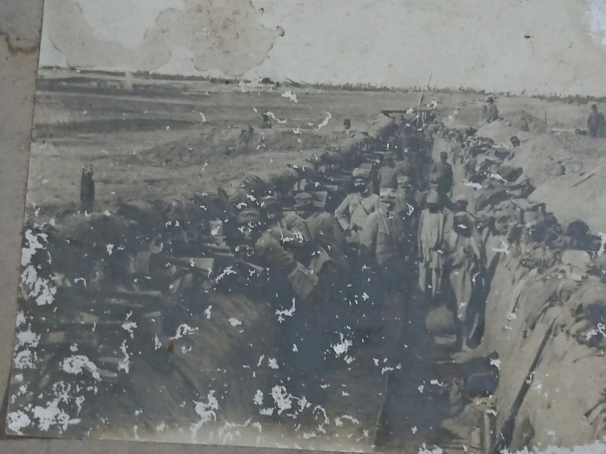 Trincea Guerra Italo Turca Libia 1911 Regio Esercito Italiano 34 x 25