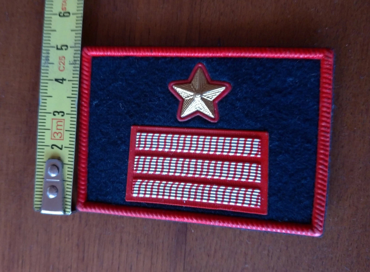 Patch Toppa Velcro Distintivo Maresciallo Maggiore Militare