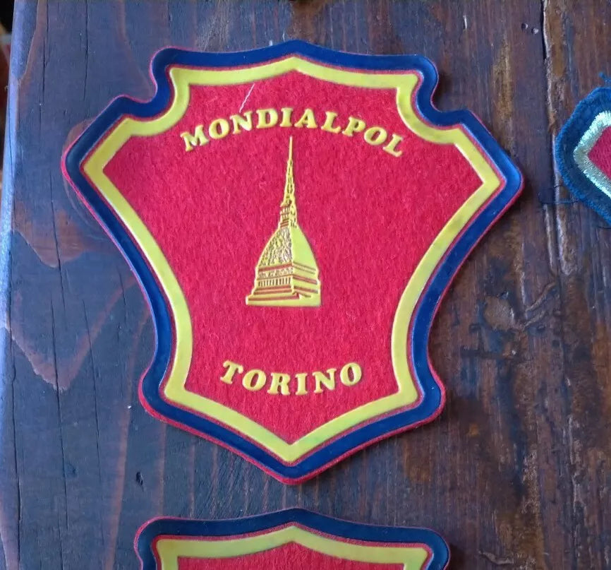 Mondialpol Torino Vigilanza Distintivo Mole Antonelliana Guardia Giurata GPG