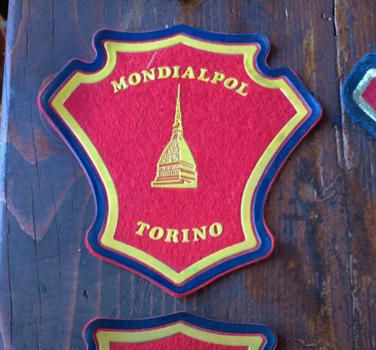 Mondialpol Torino Vigilanza Distintivo Mole Antonelliana Guardia Giurata GPG