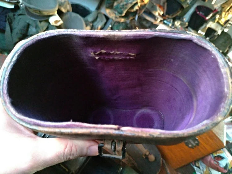 BINOCOLO MILITARE fine '800 OTTONE REGIA MARINA Umbertina