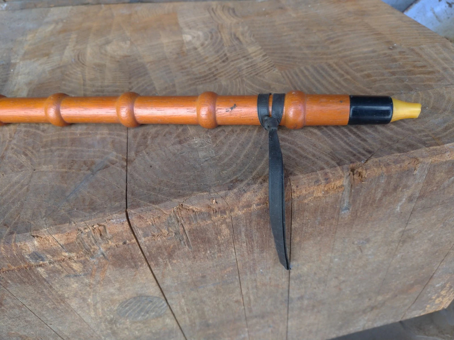 Calzascarpe Vintage Legno Bambù Bakelite