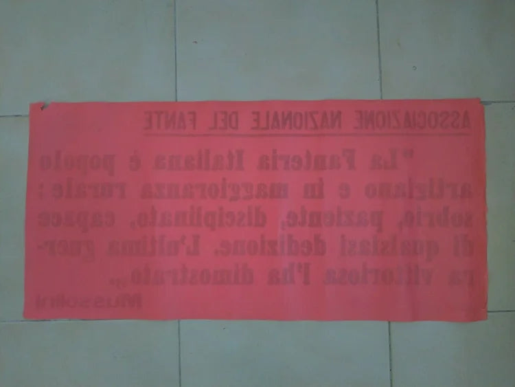 MUSSOLINI DUCE INTRA Associazione Nazionale del Fante