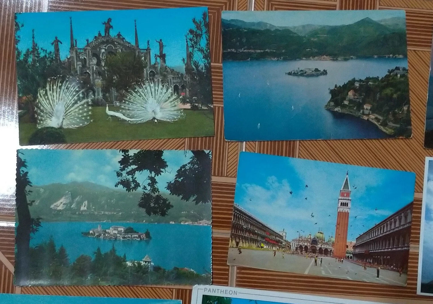 13 Cartoline Vintage NON Viaggiate ROMA VENEZIA ALPI LAGO MAGGIORE ORTA EOLIE