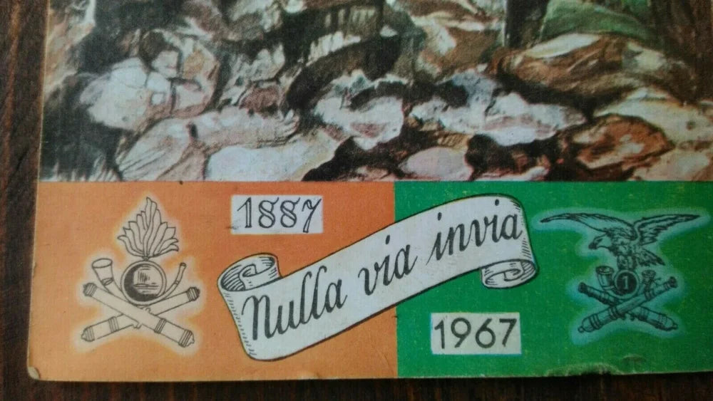 1 ° Rgt Artiglieria Alpina 1887