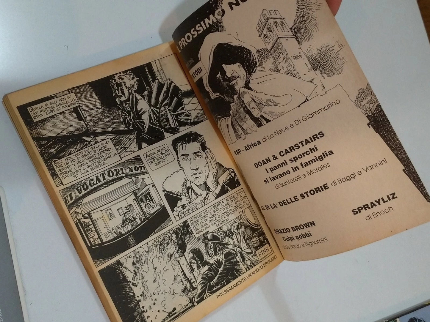 INTREPIDO 4 Anno LX Aprile 1994 UNIVERSO BILLIBAND ESP Brown Sprayliz Doan