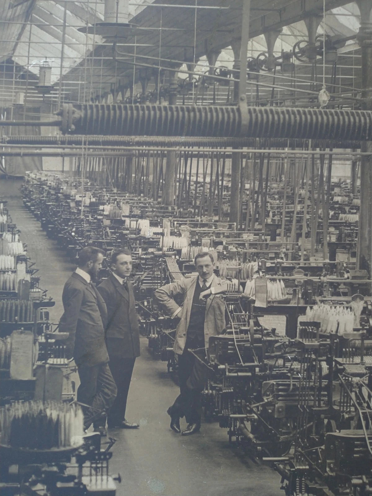 Monza Fabbrica Tessile 70x50 Gigantografia 1890s 1900s