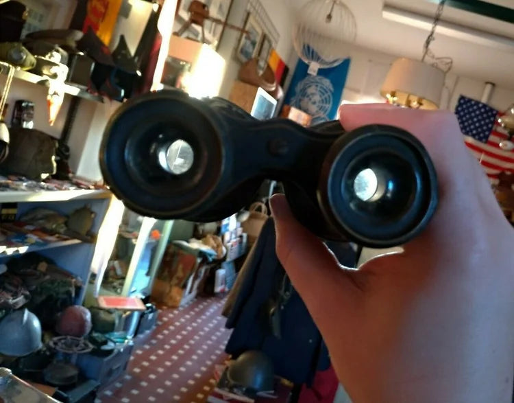 BINOCOLO MILITARE fine '800 OTTONE REGIA MARINA Umbertina