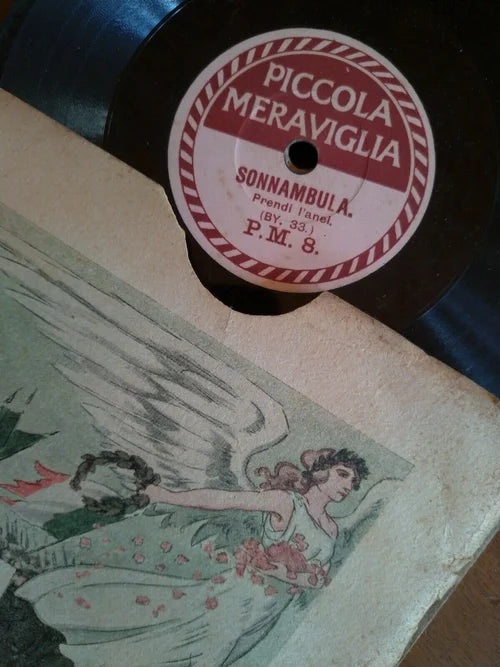 1918 Dischi Grammofono Bebè Racconta la Guerra COLUMBIA