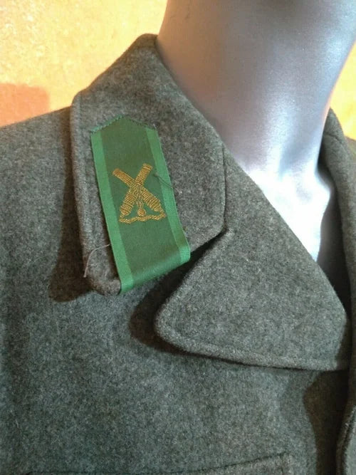 Uniforme Grigioverde Panno Combattimento Regio Esercito Svedese WW2
