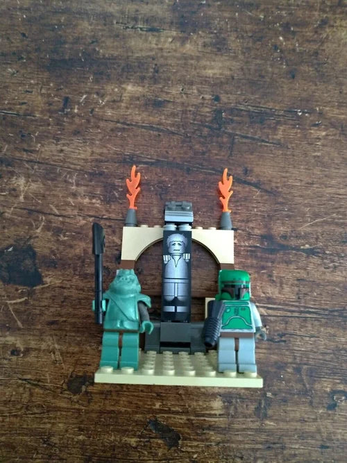 LEGO 4476 Jabba's Prize Vintage STAR WARS Boba Fett Grays Gamorrean Guard