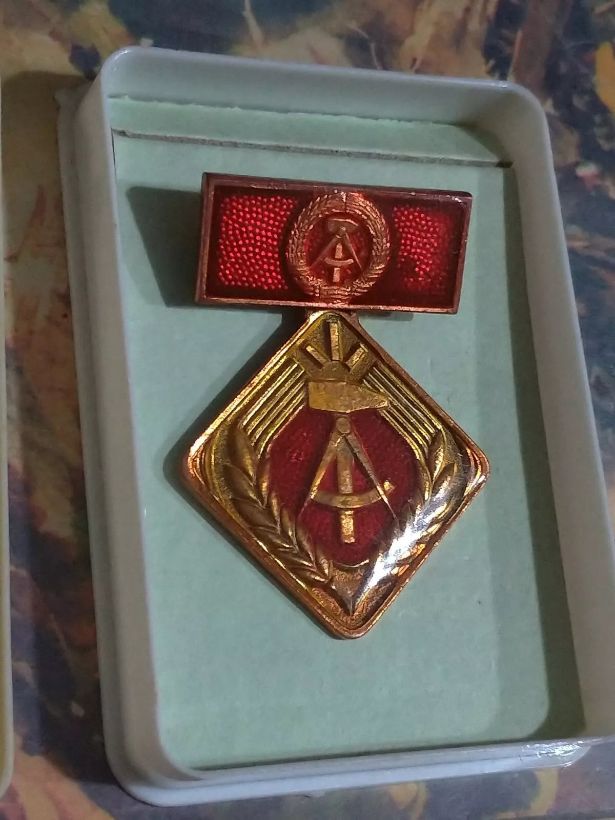 Medaglia Spilla DDR NVA Germania Est