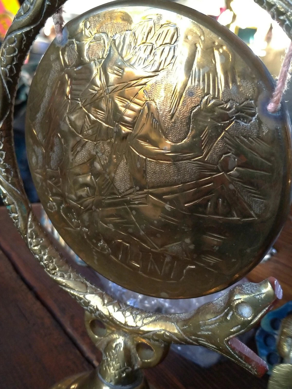 Gong Vintage in Ottone Etnico Tunis