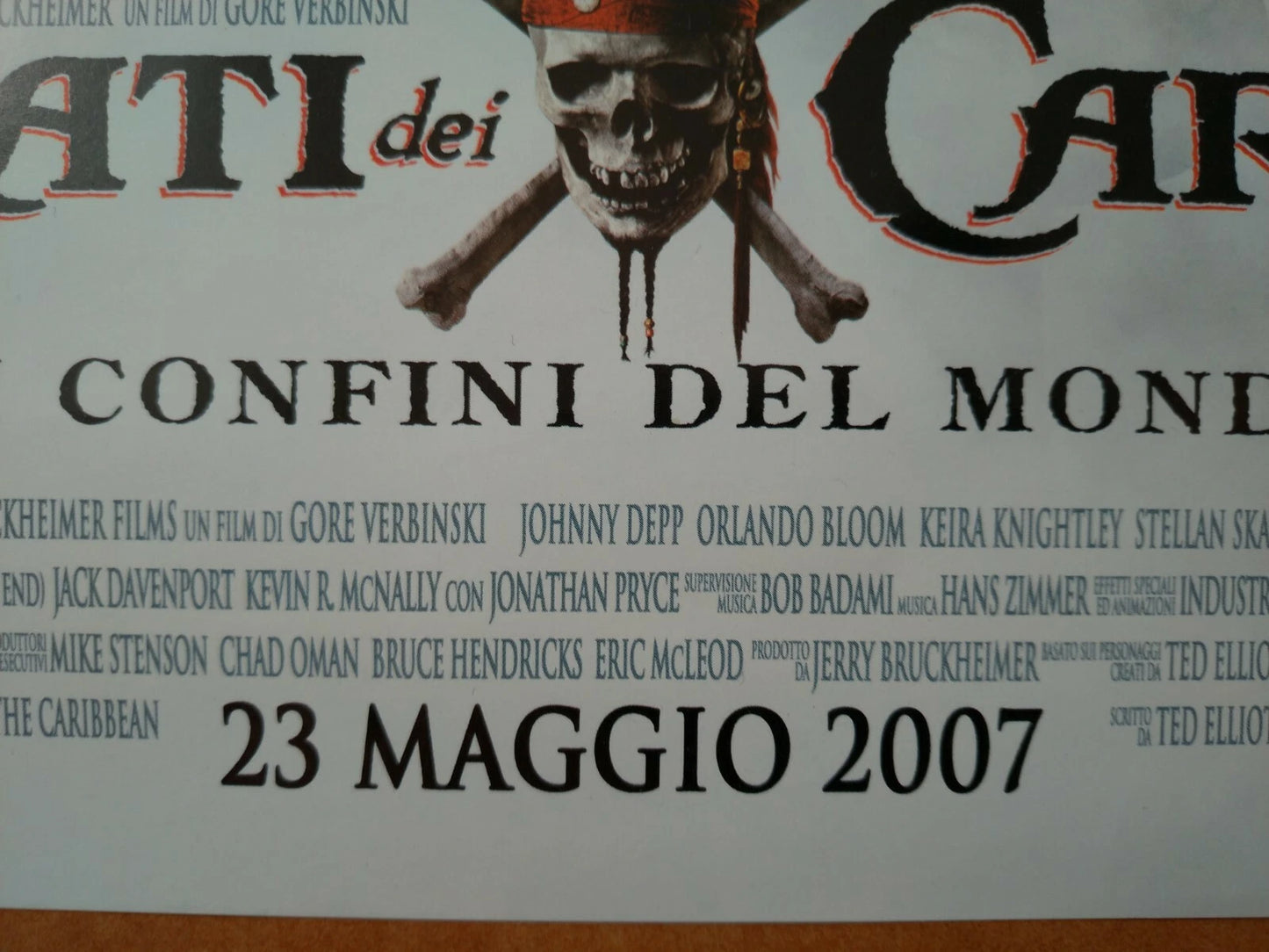 Pirati dei Caraibi - Ai Confini del Mondo -Jack Sparrow