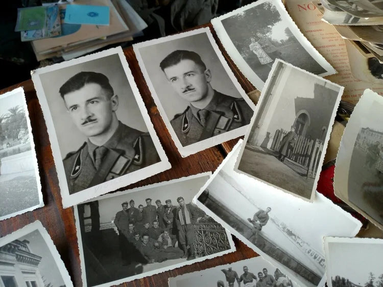 Lotto Foto BERSAGLIERI e Fanteria WW2 Regio Esercito Italiano