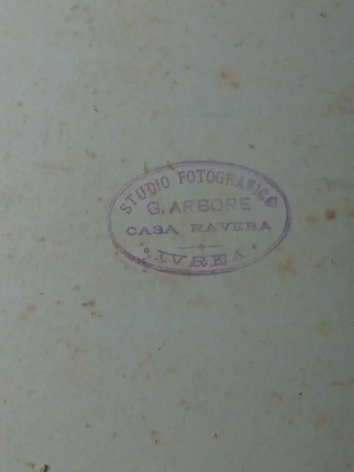 IVREA Studio Fotografico ARBORE RAVERA Uniforme 1902