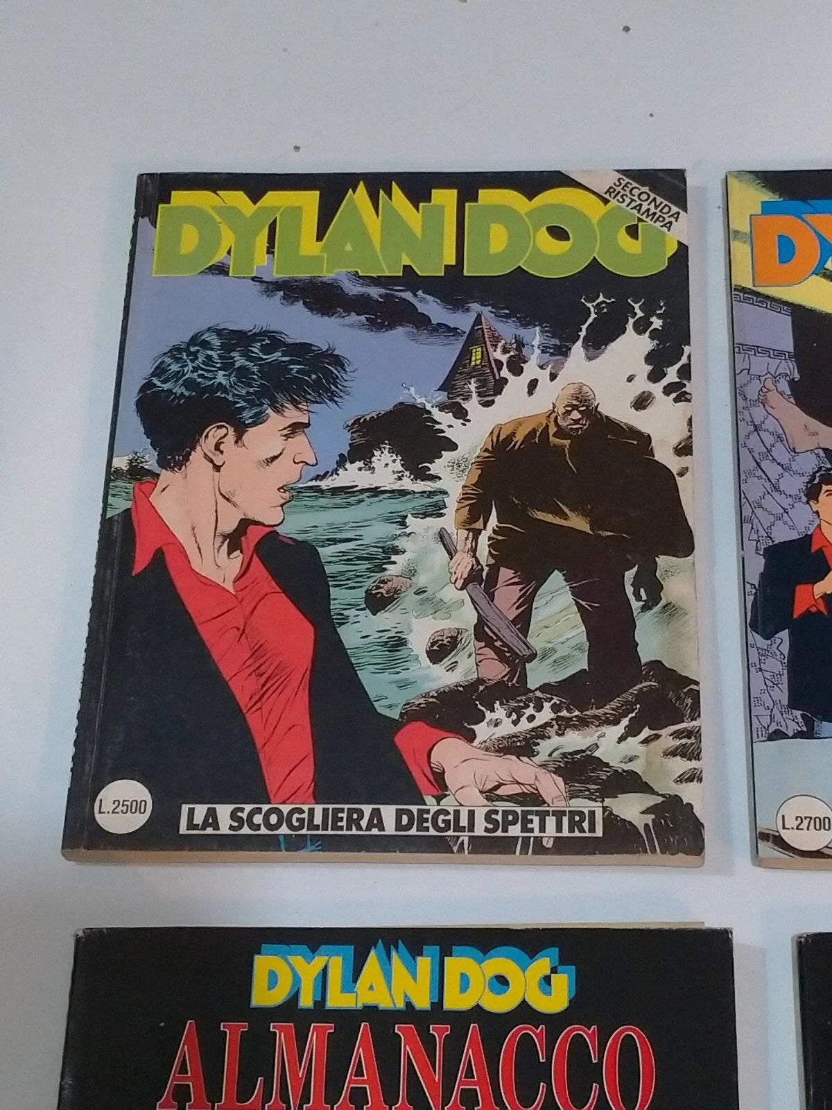 DYLAN DOG Lotto ALMANACCO DELLA PAURA 1994 1995 2004 35 + 53 + 64 Alice Cooper
