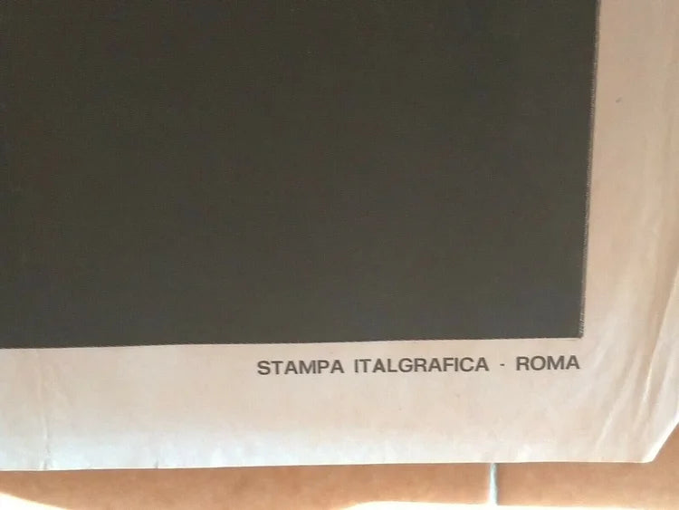 AERONAUTICA MILITARE Concorso UFFICIALI PILOTI ROMA Manifesto Originale