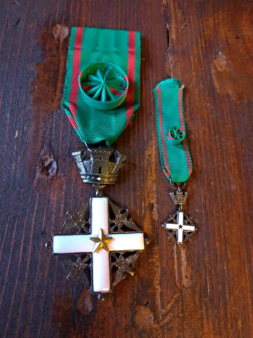 Croce Onorificenza Cavaliere Ordine al Merito Repubblica Italiana
