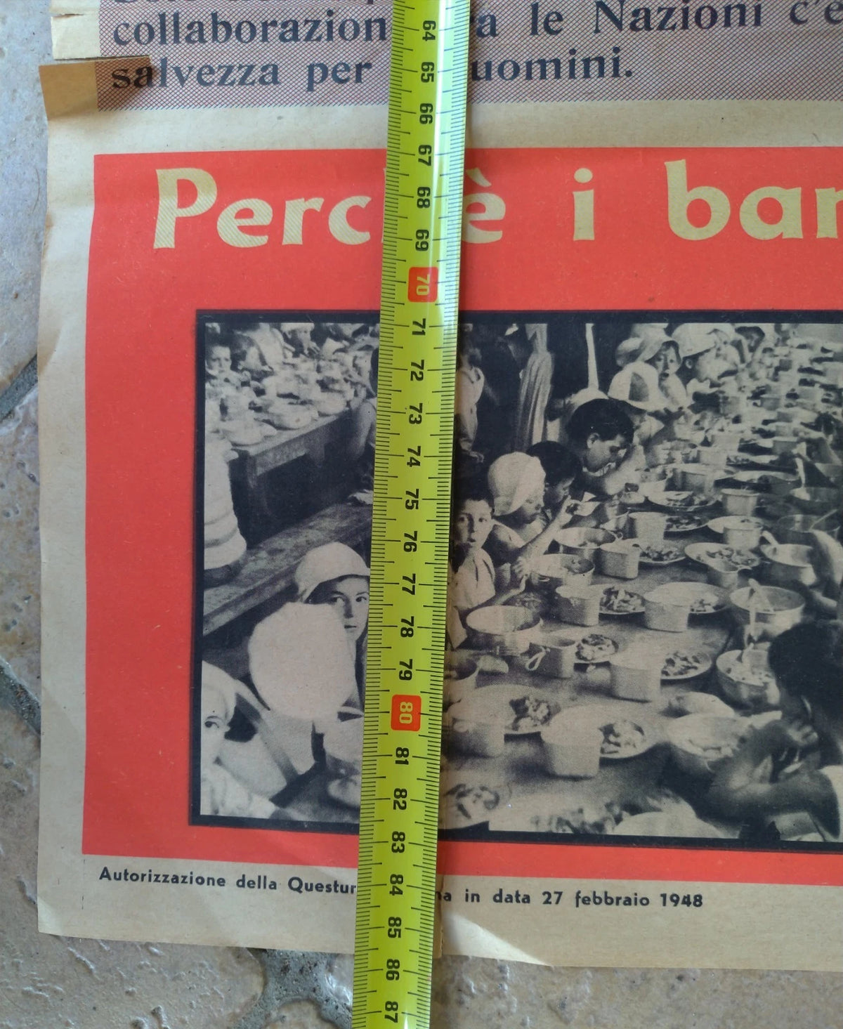Manifesto 1948 - Parla Roma - Egli ci Accusa